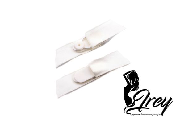 Чулкодержатель с лентой, айвори 004