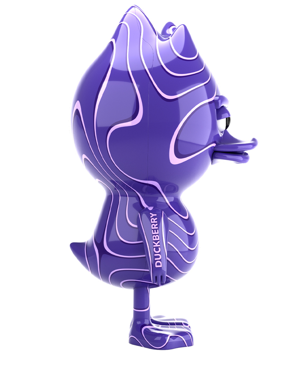 TUD TOY The Ugly Duck x Chupa Chups СТАТУЭТКА ДЕКОРАТИВНАЯ ФИОЛЕТОВАЯ, M