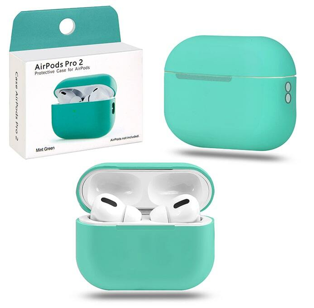 Чехол для Apods Pro 2 Split Mint Green