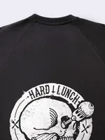 Лонгслив Hardlunch x Ostem черный