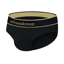 Мужские трусы брифы черные ORLVS OR6221-2