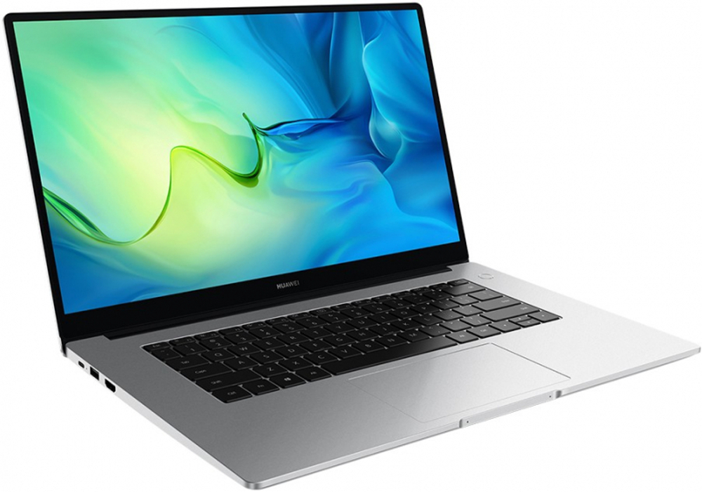 Ноутбук Huawei MateBook D 15 (53013HSR) Ryzen 5 5500U 8Gb SSD512Gb AMD Radeon 15.6" IPS FHD (1920x1080) Windows 11 WiFi BT Cam silver