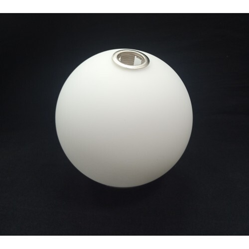 Плафон стеклянный "Белый шар 1" ф100