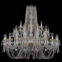 Подвесная люстра Bohemia Ivele Crystal 1402 1402/20+10+5/360/G