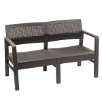 Диван РОТАНГ двухместный 1200*580*750 (в разобранном виде в индивид. упаковке) М4006