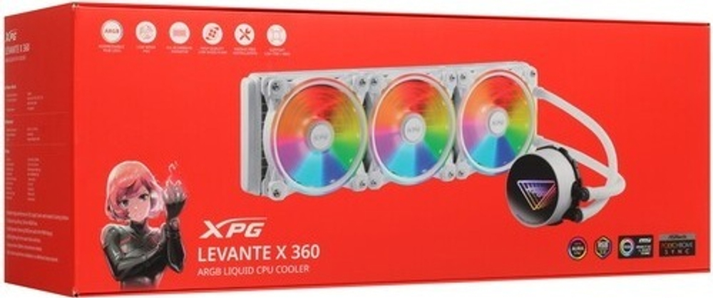 Система охлаждения жидкостная ADATA XPG LEVANTEII360-WHCWW