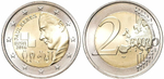 Эстония 2 евро, 2016 100 лет со дня рождения Пауля Кереса UNC