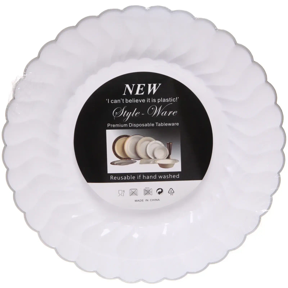 Тарелка 26см «DOLCE VITA» в наборе 3шт, ромашка