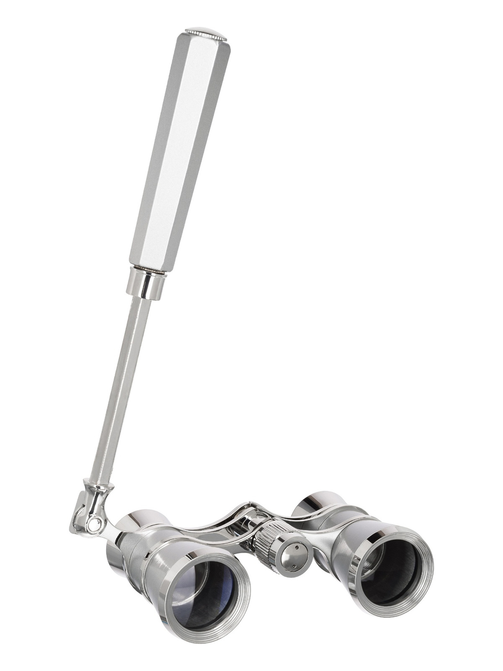 Театральный бинокль-лорнет Levenhuk Broadway 325E Серебристый