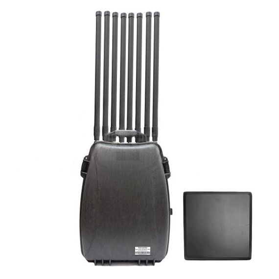Гарпия CKJ-1704-Mobile 400W 8 канальный мощный блокиратор квадрокоптеров