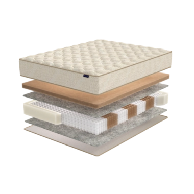 Матрас BuyNature, 25 см, средняя жесткость, независимые пружины