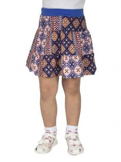 Юбка (98-56, разноцветный орнамент)