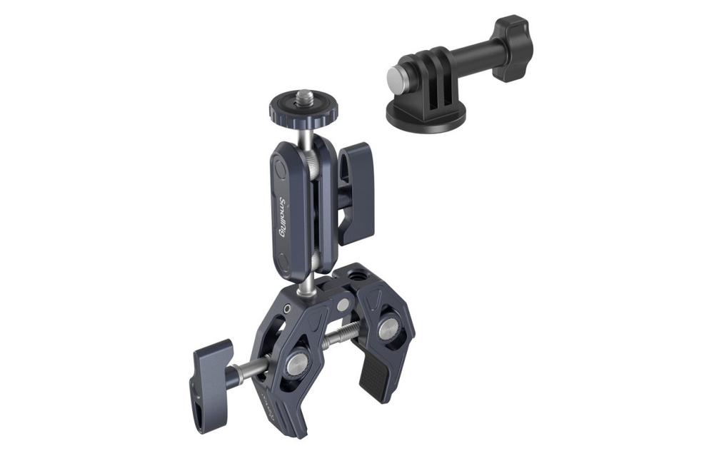 Держатель-струбцина SmallRig 3757B с кронштейном Crab-Shaped Clamp with Magic Arm