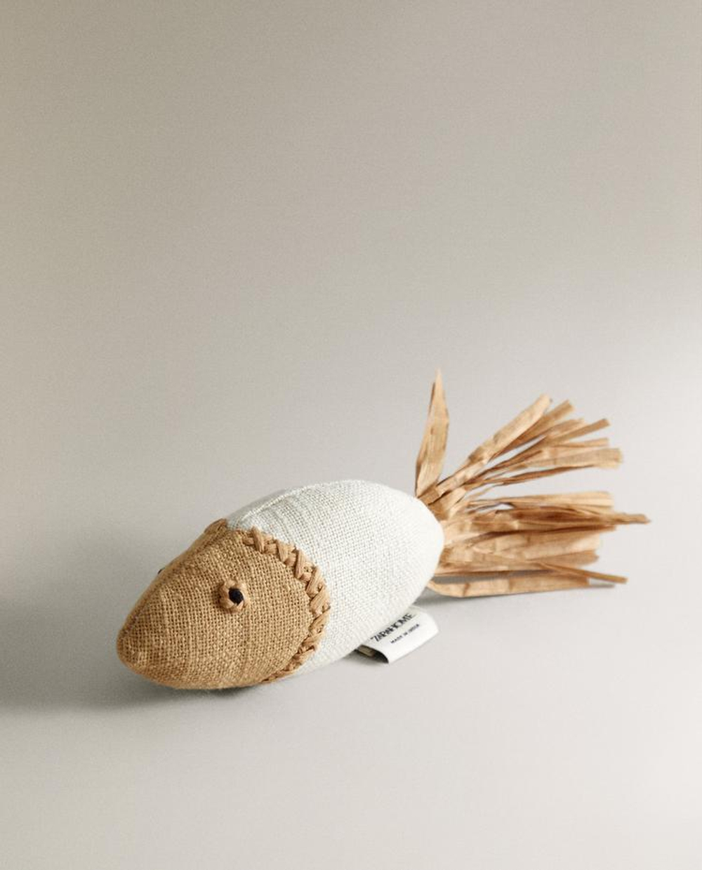 ZARA HOME ХЛОПКОВАЯ ИГРУШКА ДЛЯ ДОМАШНИХ ЖИВОТНЫХ В ФОРМЕ РЫБЫ