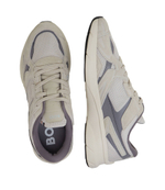 Кожаные кроссовки owen_runn BOSS BLACK - серый(50504238)