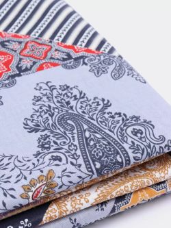 Пододеяльник Сказка "Пэчворк" 1,5-спальный на молнии 145х215 см, перкаль