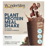 WonderSlim, коктейль из растительных протеинов, со вкусом мокко, 7 пакетиков по 27 г (0,95 унции)