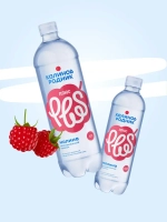 Вода Калинов Родник Плюс со вкусом Малины, негазированная 1 л