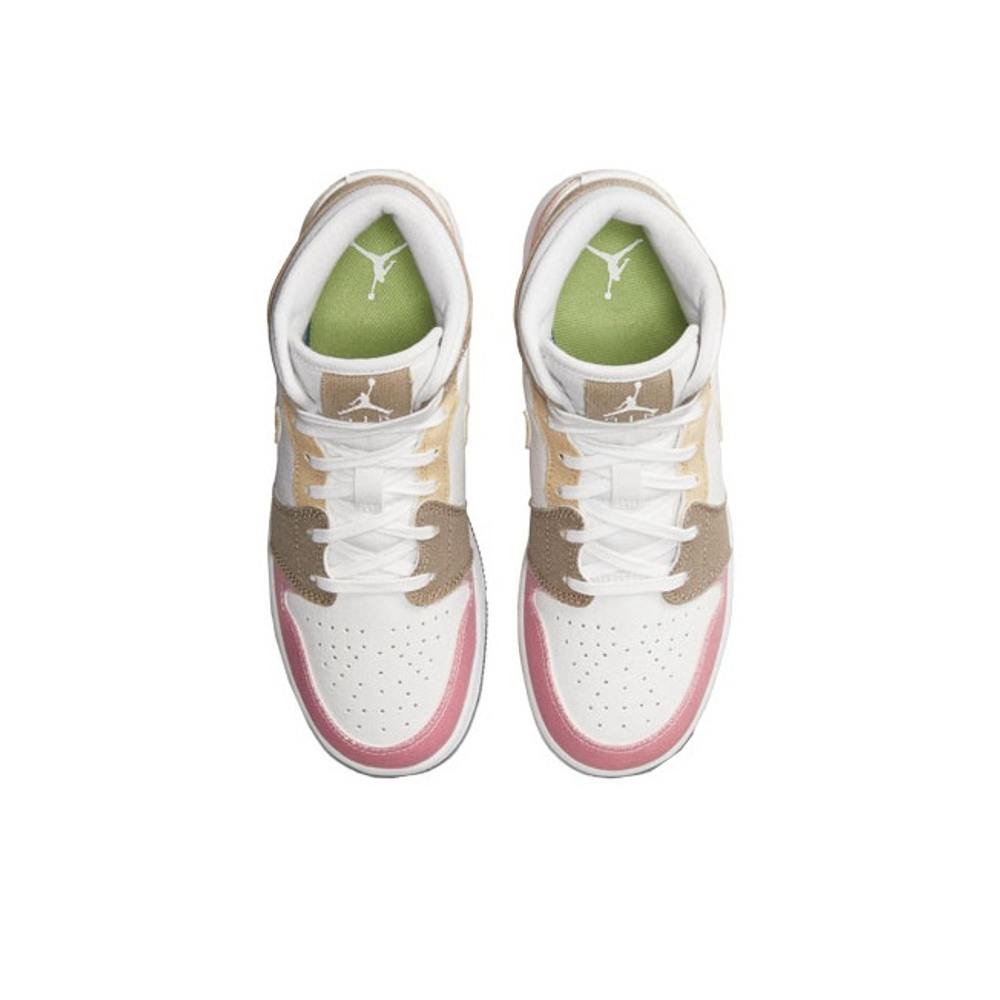 Кроссовки Air Jordan 1 Mid Pastel Grind