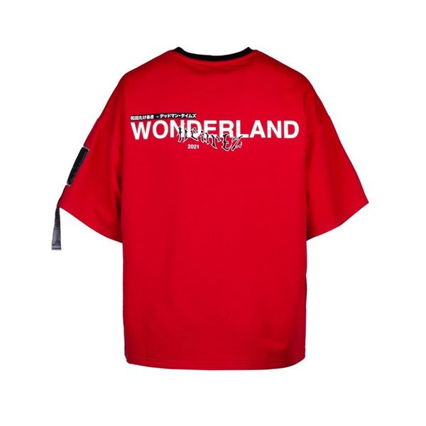 Футболка SS21 Won der Land Kimono Красная - фото 3