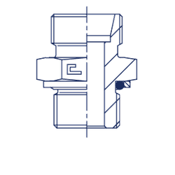 Штуцер FH DS06 BSP 1/4" (корпус)