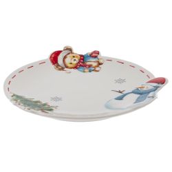 GAEM Тарелка "Веселый Новый год", L21 W21 H2 см