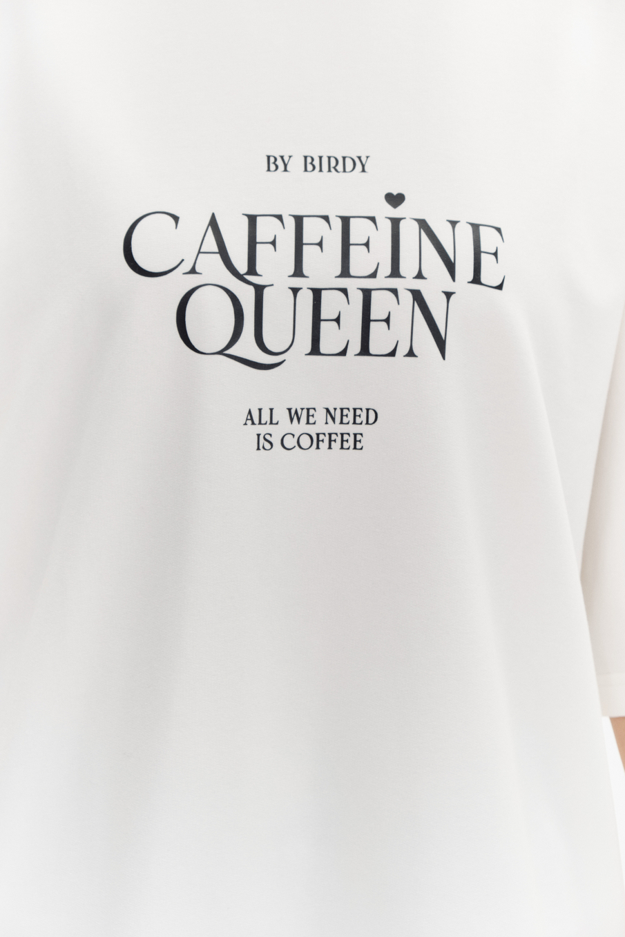 Футболка CAFFEINE QUEEN | Белый