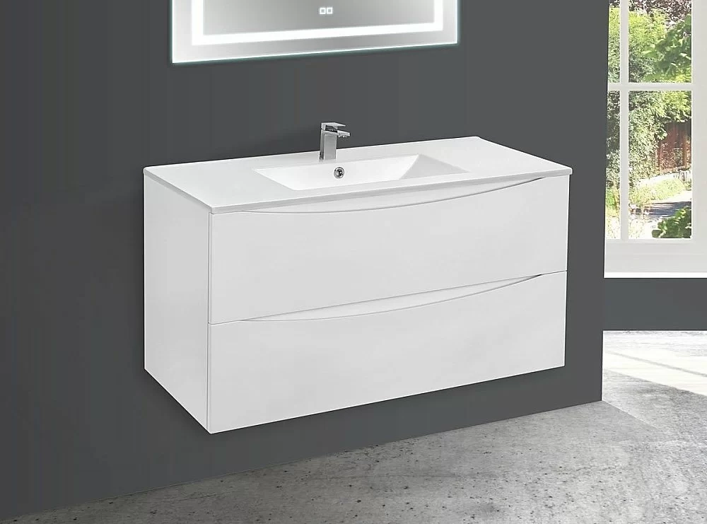 Тумба с раковиной Vincea Mia 1000 G.White