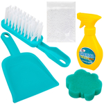 Пылесос 8022 с аксесс. на батарейках в коробке