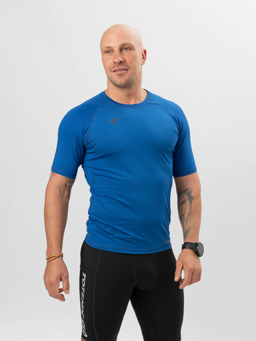 Спортивная футболка DRI FIT реглан TOTEMIC CLO василек