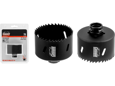 Коронка биметаллическая  d70 мм PROGRESSOR GEPARD