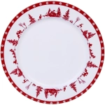 Поднос пластиковый 33см «Зимняя фантазия»