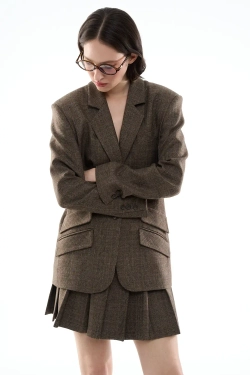 Юбка-мини в клетку