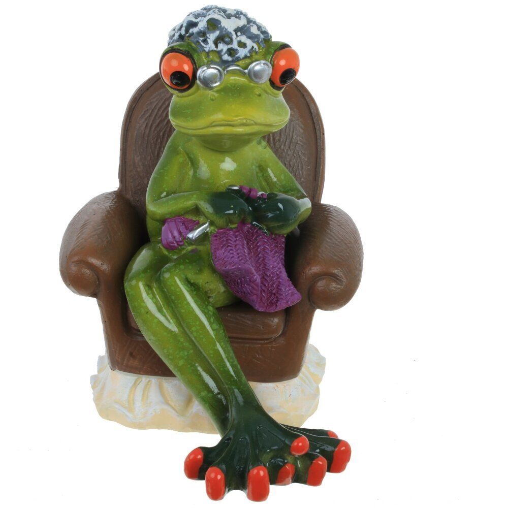 GAEM Фигурка декоративная "Лягушка", L8 W13 H10 см, 2в.