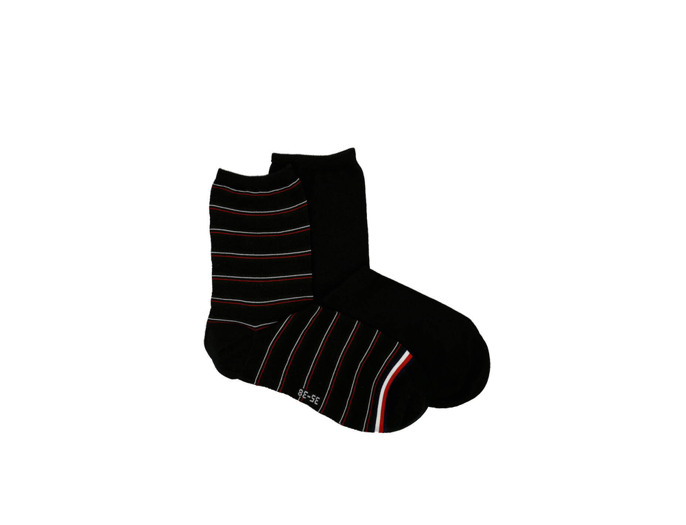 носки 2 пары preppy Tommy Hilfiger - черный(100002817)