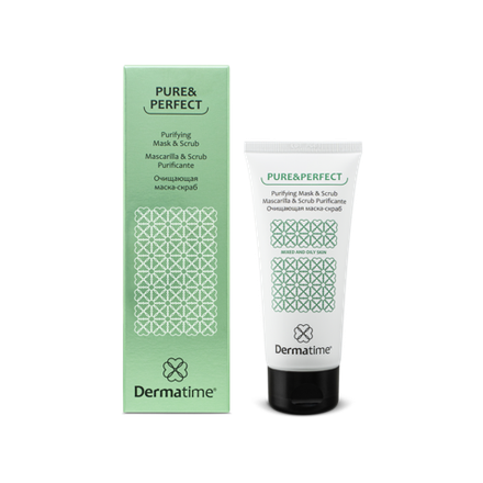 DERMATIME PURE&PERFECT Purifying Mask & Scrub – Очищающая маска-скраб (100 мл)