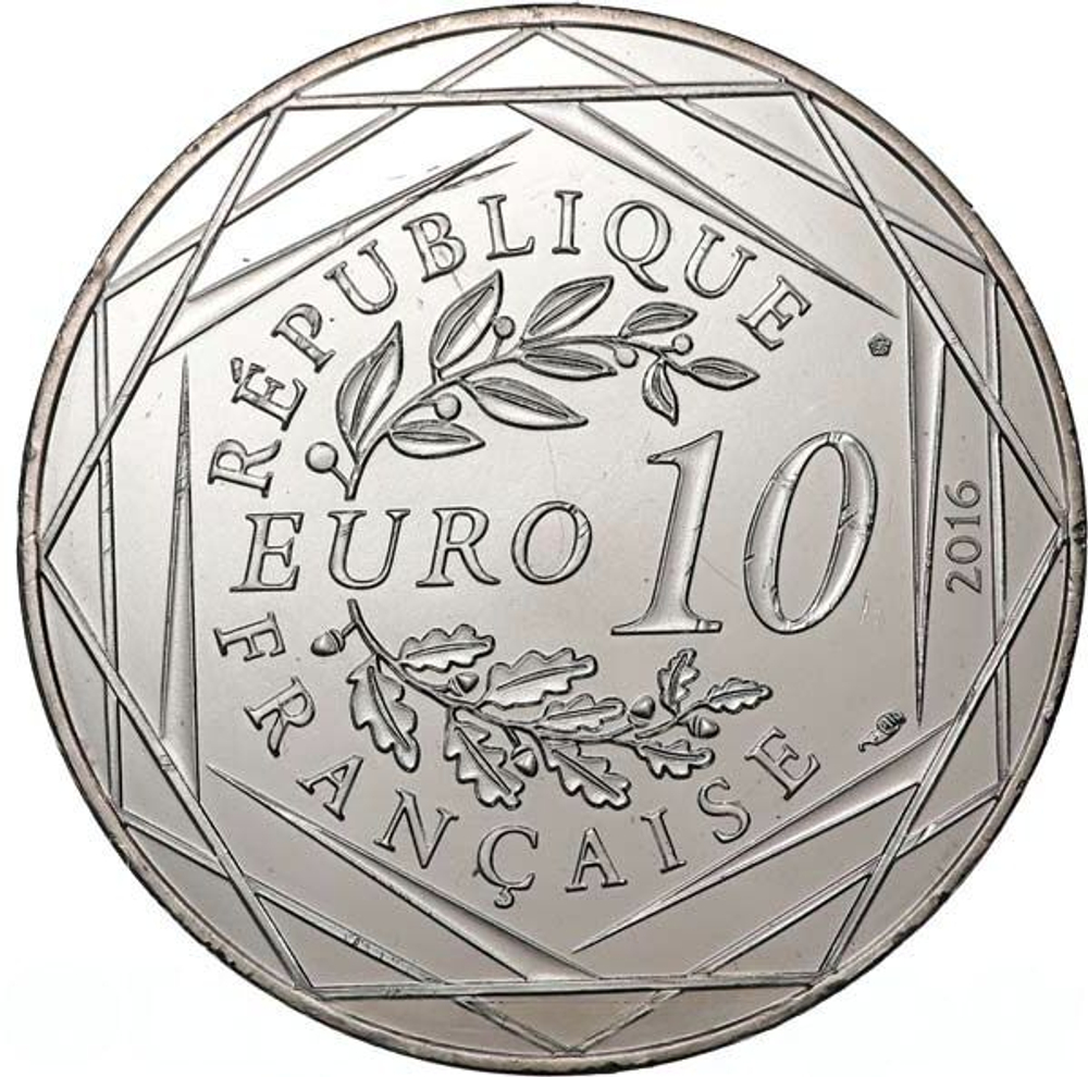 France 10 Euro 2016 – Le Petit Prince Visits Versailles. Silver Coin from the "Le Beau Voyage du Petit Prince" Series
