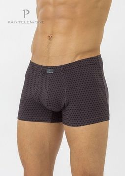 Трусы мужские боксеры Pantelemone PMHB-1177, соты коричневые