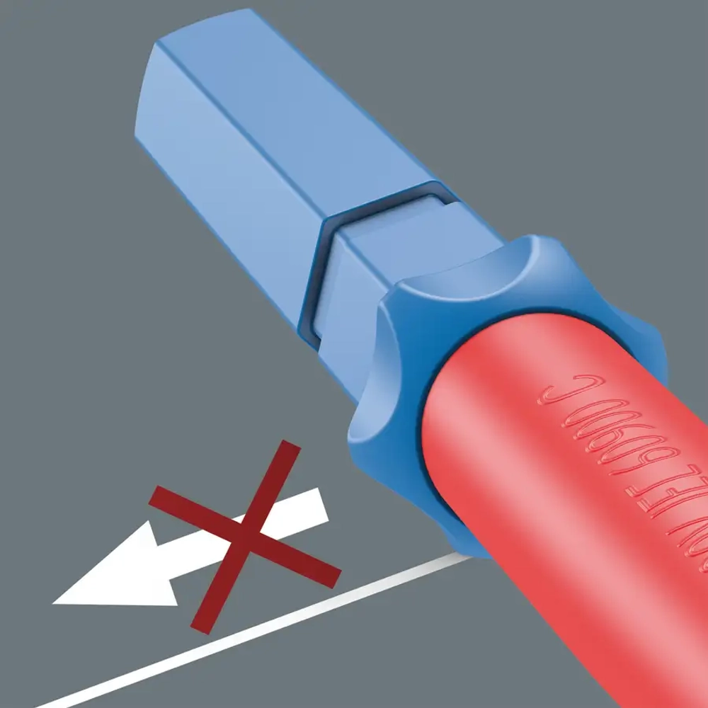 Сменная отвертка Kraftform Kompakt VDE 64 i 5,0x157 мм TIE SB VDE WERA 05006564001