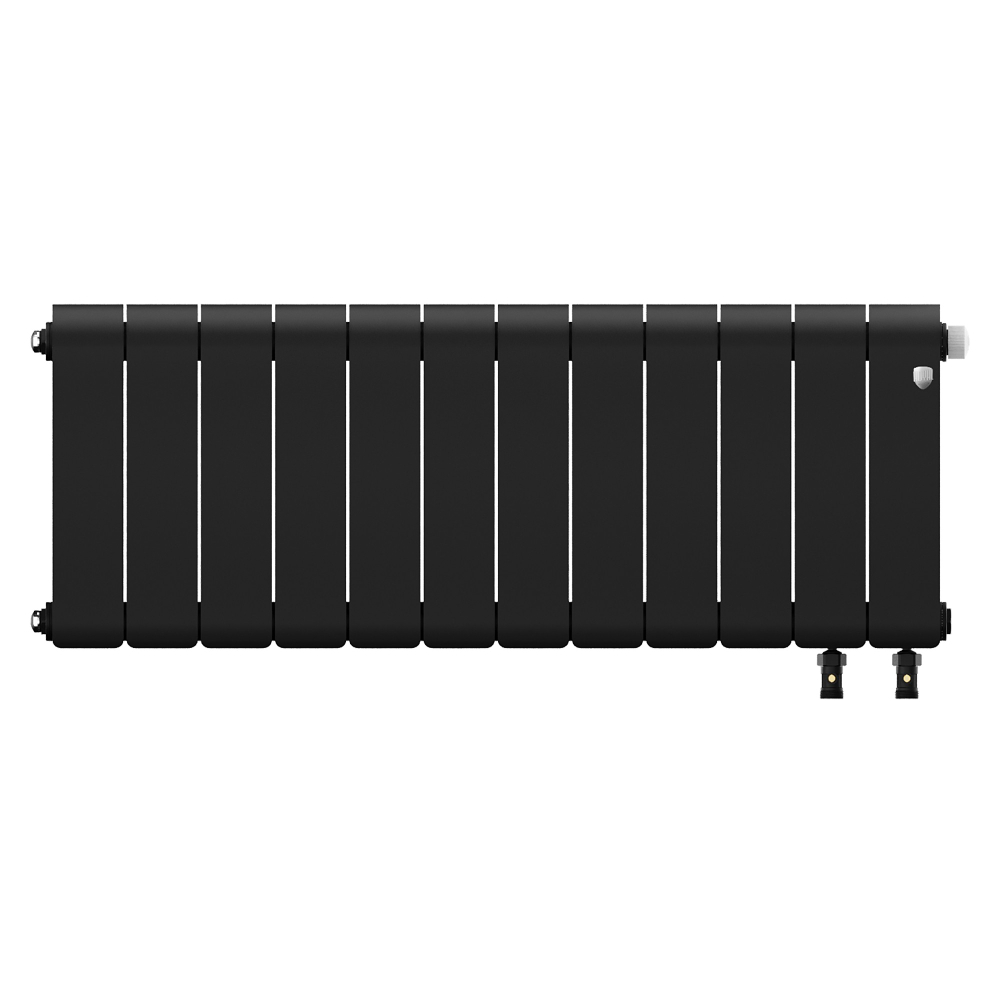 Радиатор биметаллический Royal Thermo Infinity 300 Noir Sable VR80 - 12 секц.