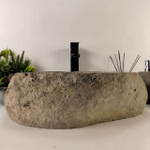 Раковина из речного камня RS-65395 50*42*15 0861