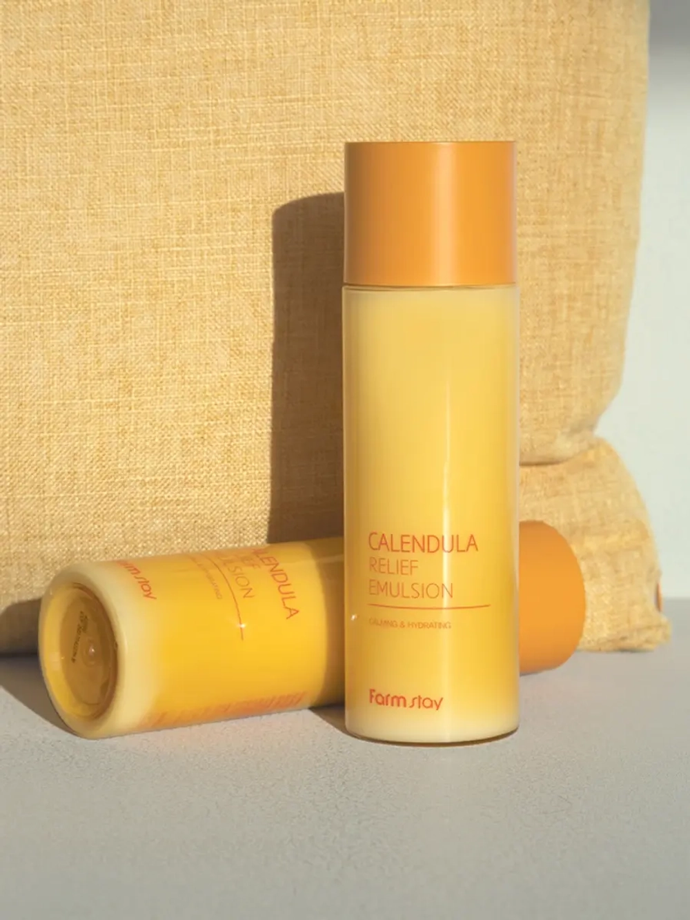 FARMSTAY - ЭМУЛЬСИЯ ДЛЯ ЛИЦА С ЭКСТРАКТОМ КАЛЕНДУЛЫ CALENDULA RELIEF EMULSION, 200 МЛ