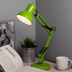 Настольный светильник ЭРА N-214-E27-40W-GR зеленый