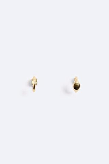ZARA НАБОР СЕРЕГ-КАФФОВ И СЕРЕГ — LIMITED EDITION, ЗОЛОТИСТЫЙ
