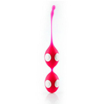 Стильные розовые вагинальные шарики Love Balls (Цвет: розовый)