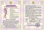 Свадебный диплом "Инструкция по эксплуатации жены", ламинация