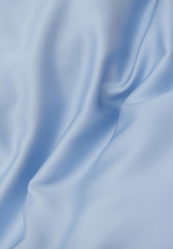 Постельное белье 2 спальное евро Luxberry Тенсель голубое