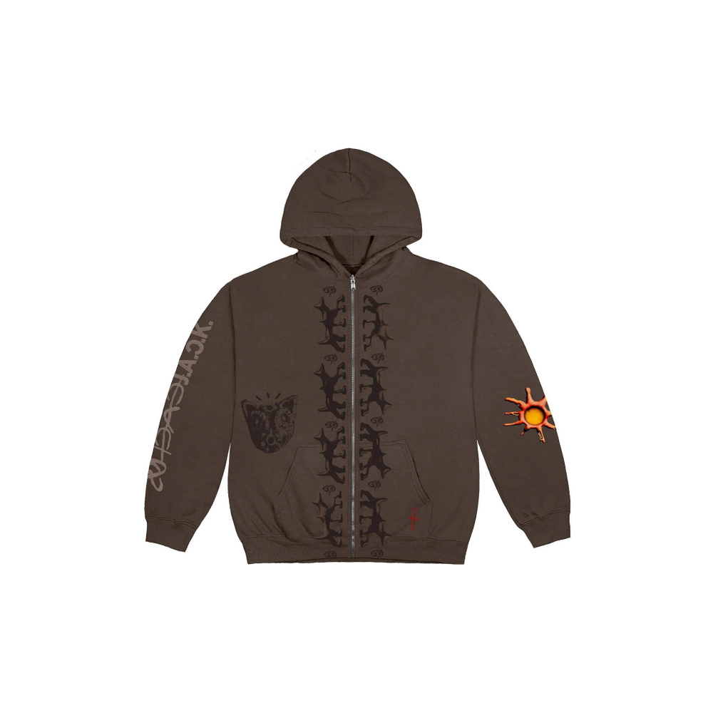 Travis Scott Reverse Dog Zip Up Hoodie