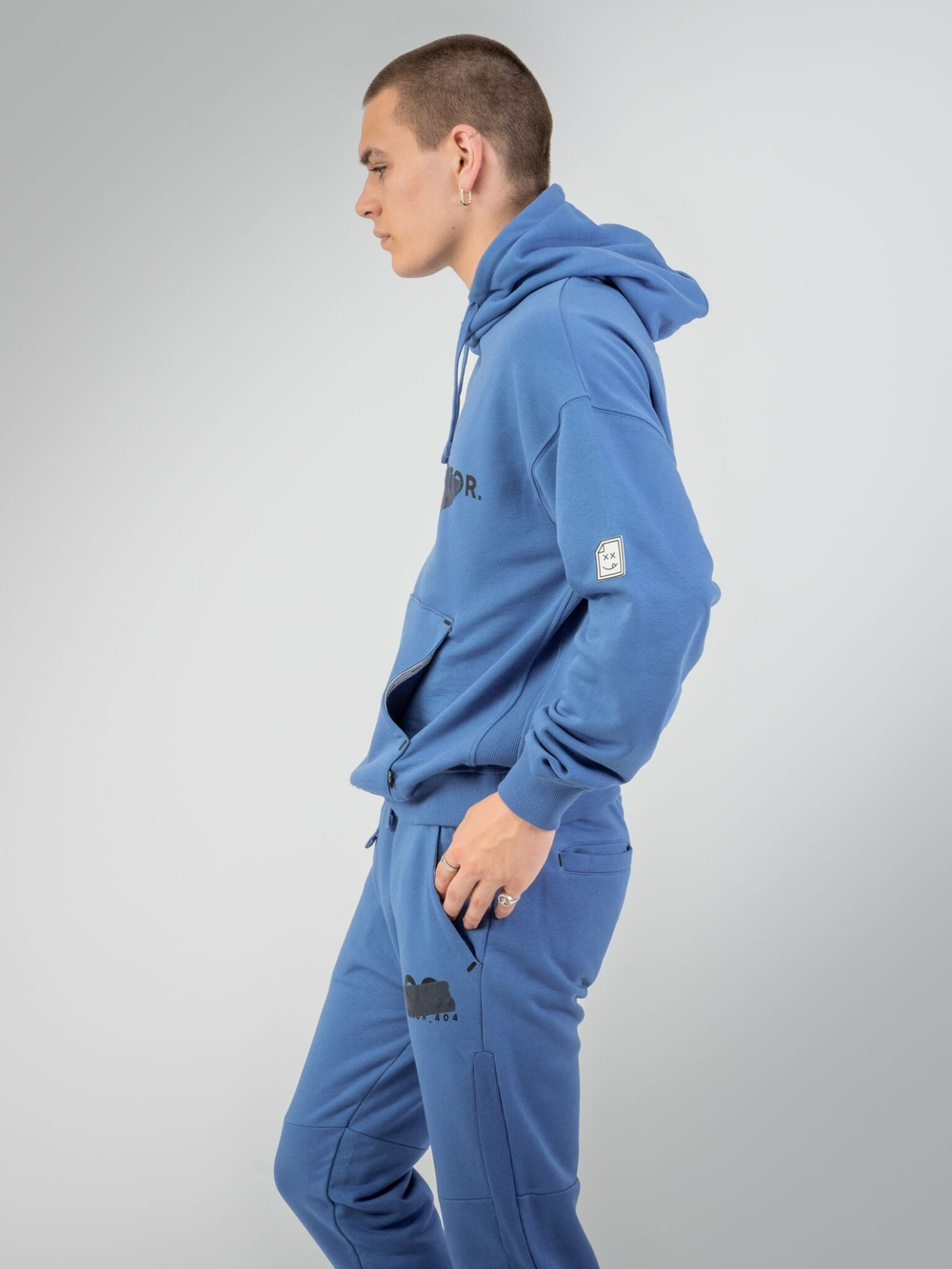 Спортивные штаны мужские ORIGINAL CREATOR, ERROR_404 JOGGERS, Синий