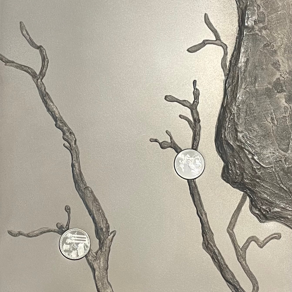 Изготовление художественного образца Жидкого металла AuraMetal